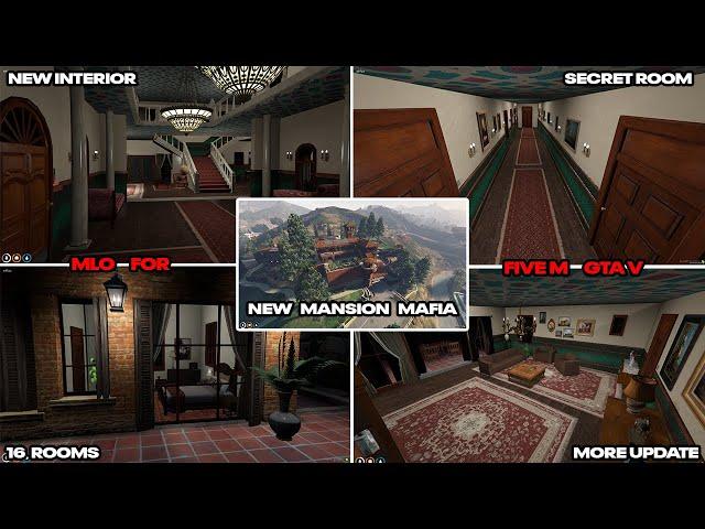 NEW  MAFIA MANSION  | MLO | GTAV | FIVEM