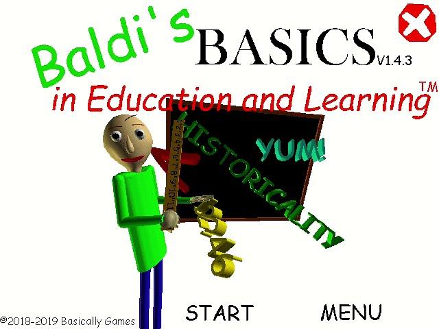 Baldi’s Basics Classic/Baldi’s Basics in Education & Learning (Full Game & No Death)