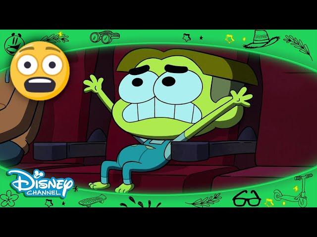 KORKU FİLMİ | Greenlerin Büyükşehir Maceraları | Disney Channel Türkiye