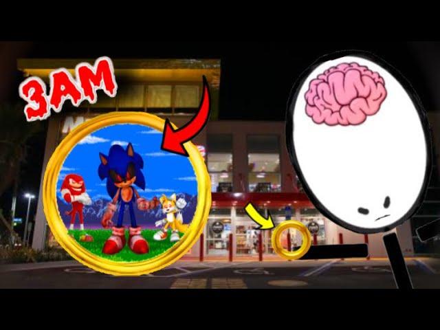 DO NOT ENTER SONIC.EXE PORTAL AT 3AM CHALLENGE!!!(SONIC.EXE COMES FOR ME)SCARY!!!