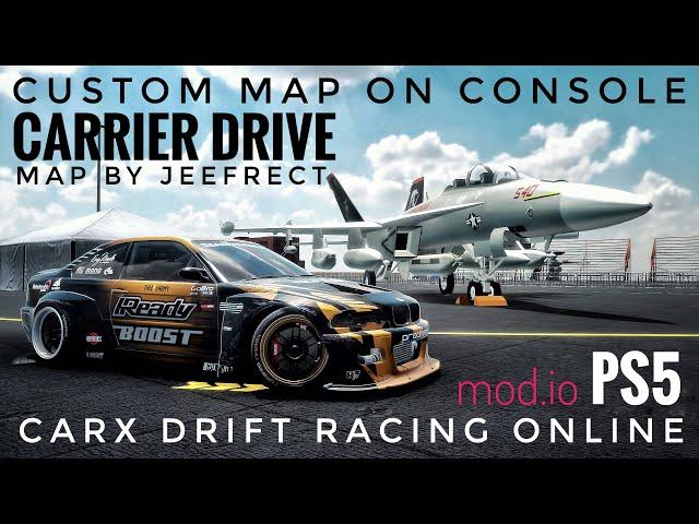 CarX Drift (PS5) - Aircraft Carrier Drive - Custom Map