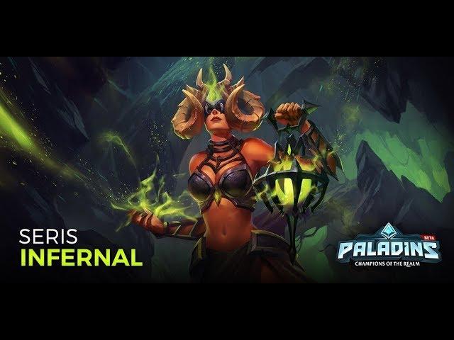 Paladins - Infernal Seris - New Skin Voted by the Community!