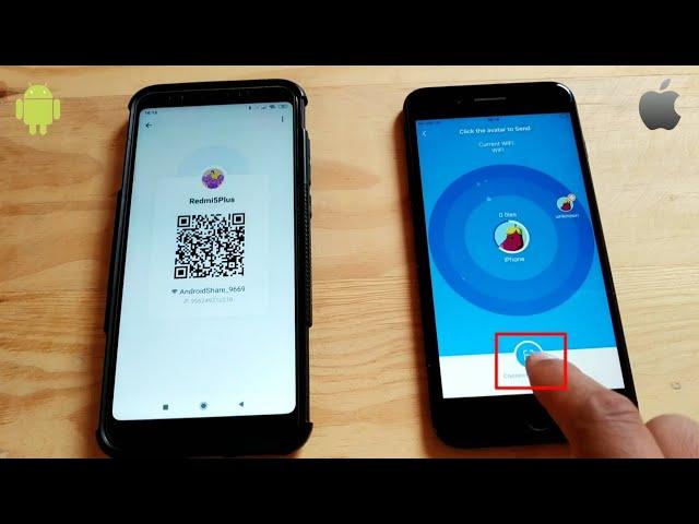 how to transfer files from iphone to android using shareit 2021