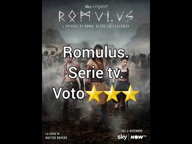 Romulus. Serie tv. Voto ⭐⭐⭐.