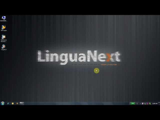 How to Choose Language for the First Time in Linguify.S Software