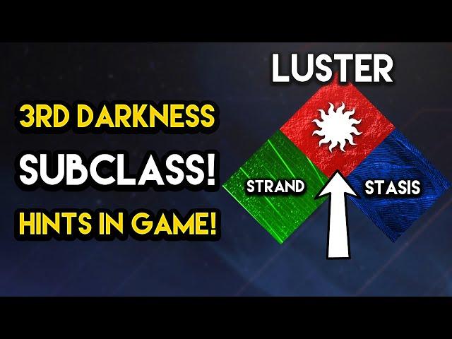 Destiny 2 - THE 3RD DARKNESS SUBCLASS! The Final Shape's Hint Found In Game