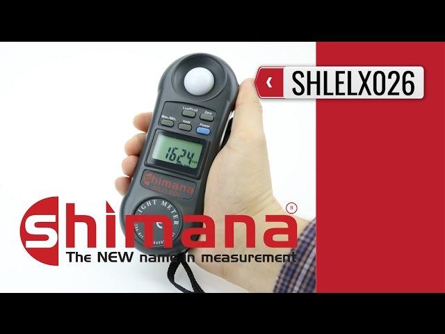 SHIMANA Pocket-sized Light Meter (product video presentation)