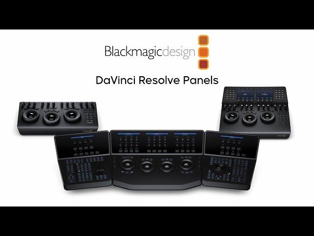 Blackmagic Design | DaVinci Resolve Panels