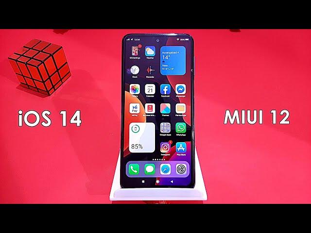 iOS 14 in Redmi Note 9 Pro | Change MIUI 12 Look Like iOS 14 | Complete Setup