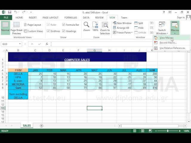 Add a keyboard shortcut for the macro mymacro using the Ctrl+b combination.