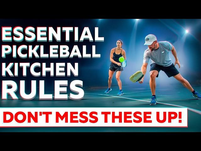 Rules to Remember at the Pickleball Kitchen (or Non-Volley Zone)