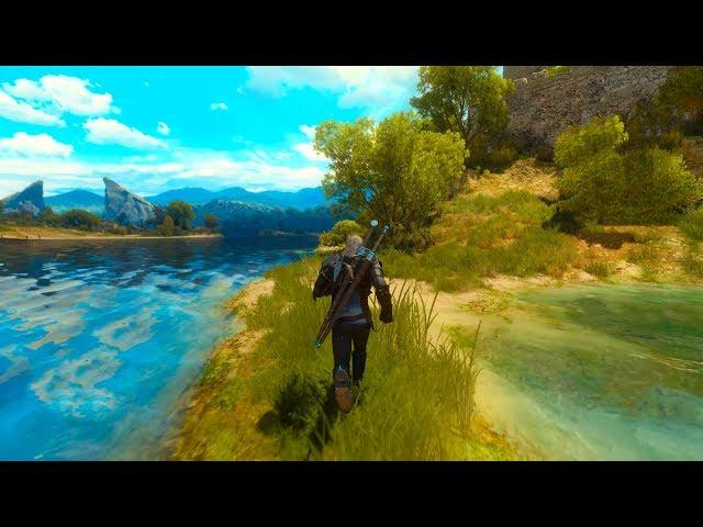 WITCHER 3 FREE ROAM GAMEPLAY (4K 60FPS)