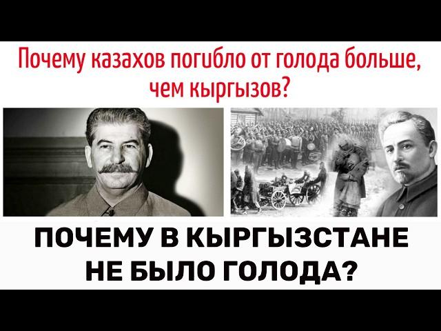 НЕУЖЕЛИ ЭТО ПРАВДА - КАК КЫРГЫЗЫ СПАСЛИ КАЗАХОВ ОТ ГОЛОДА? Почему в Кыргызстане не было голода?-