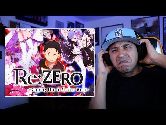 First Time Reacting to Re:ZERO Openings and Endings (1-4) | New Anime Fan