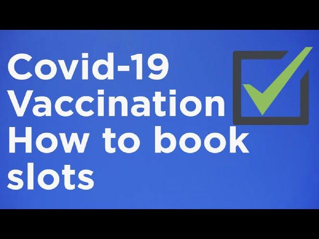 How to book a slot for Covid-19 Vaccination | Cowin