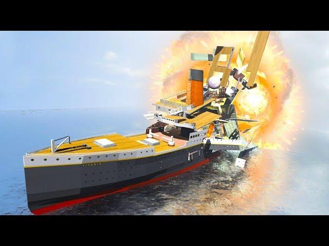 DESTROY THE TITANIC | Disassembly 3D