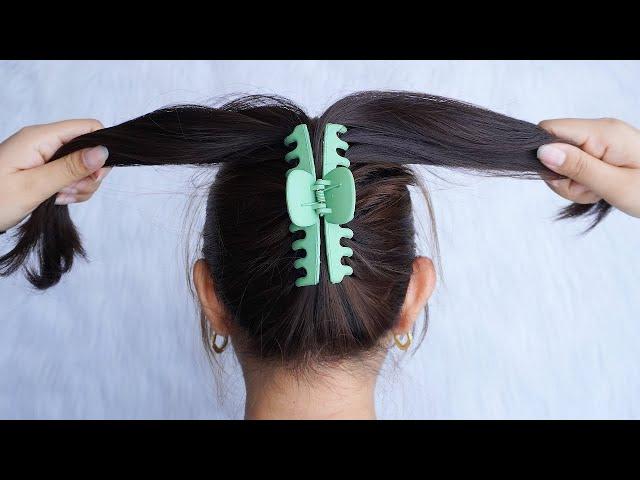 Latest Hairstyle For Ladies 2023 – Easy Bun Hairstyle With Claw Clip | Juda Hairstyle For Summer