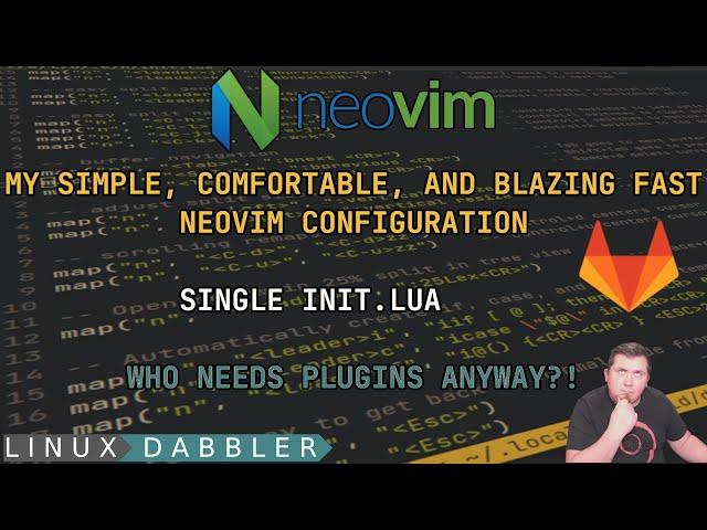 pluginless neovim