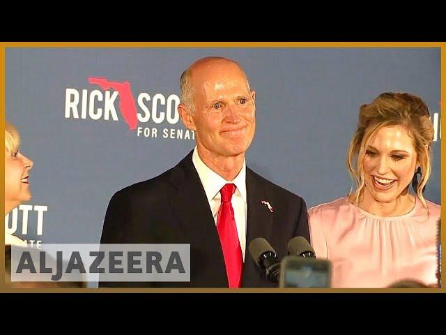 Florida orders recount in contentious senate, governor races | Al Jazeera English