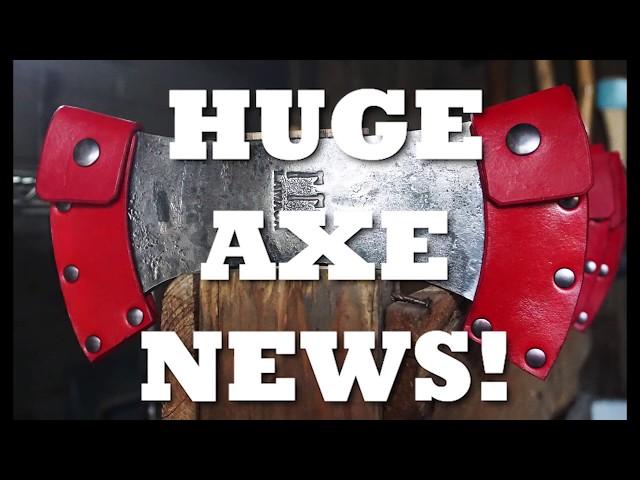 HUGE AXE NEWS!!! Introducing LAMACA Handmade Axes