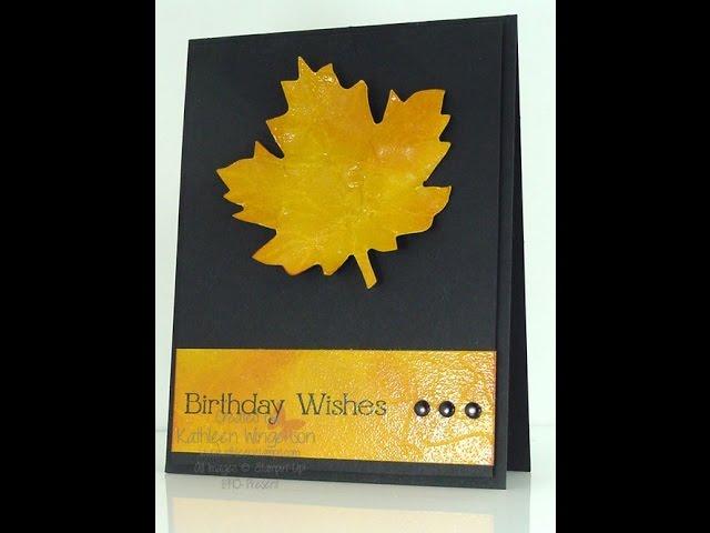 Autumn Accents Big Shot Die from Stampin Up   09 22 2014