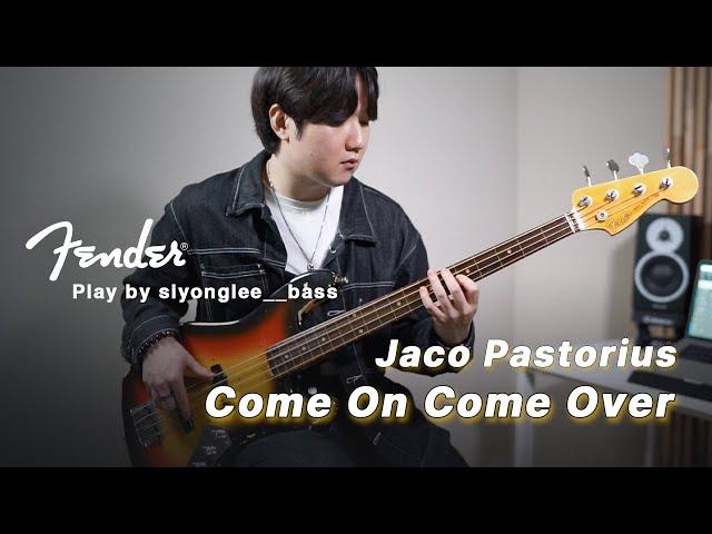 Fender Custom Shop Jaco Pastorius Sig | Come On, Come Over | by @siyong__bass