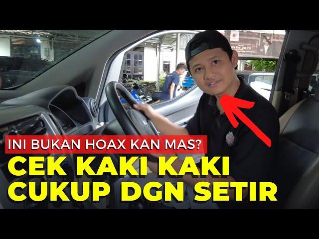 Rahasia mudah cek kaki kaki mobil hanya dengan setir