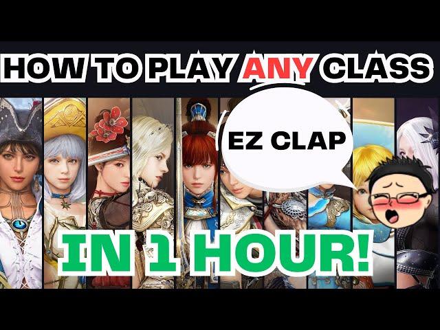 BDO| How to play any CLASS in 1 Hour! [PC only] (Advice &Trick & Tips!)