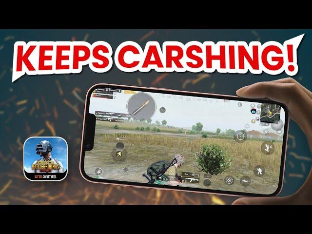 How to Fix PUBG Mobile Keeps Crashing on iPhone Issue | PUBG Auto Close Problem