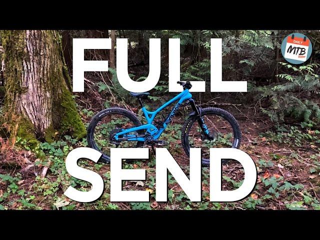 My New Full Suspension Bike Shreds!