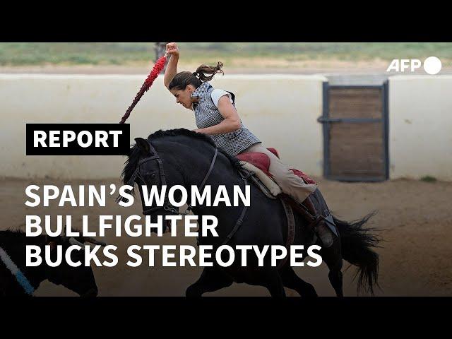 Spain’s female bullfighter bucks stereotypes | AFP