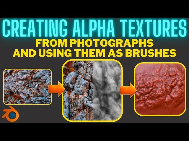 Creating alpha textures from photos