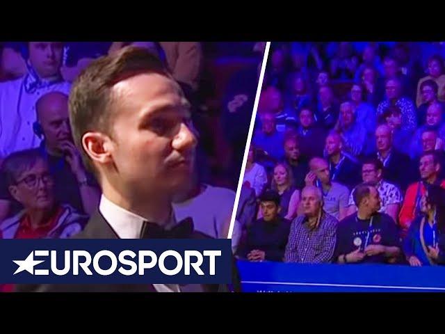 Rude Snooker Fan EJECTED IMMEDIATELY by Referee | World Snooker Championship 2019 | Eurosport