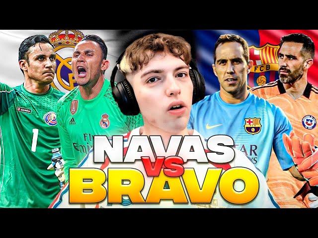 KEYLOR NAVAS vs. CLAUDIO BRAVO - ¿QUIEN ES MEJOR?