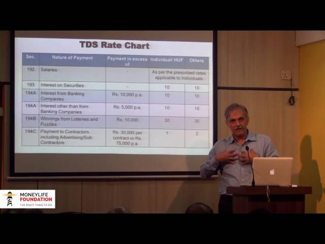 What are the rates at which TDS is to be deducted?