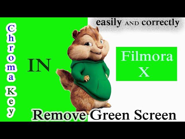 How to use Chroma Key in Filmora X Video Editor~Remove Green Screen Using Filmora X~Filmora Tutorial