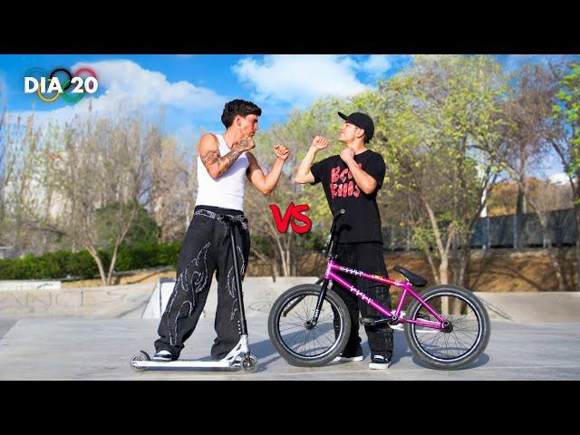 SCOOTER VS BMX | game of king