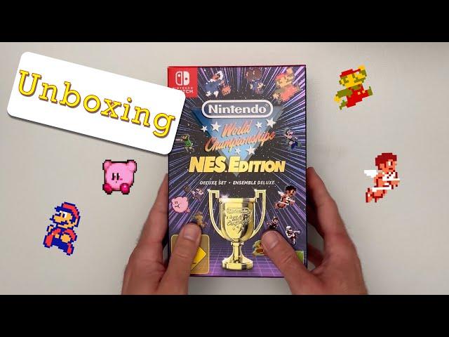 Nintendo World Championships: NES Edition – Deluxe-Set Unboxing [Switch]