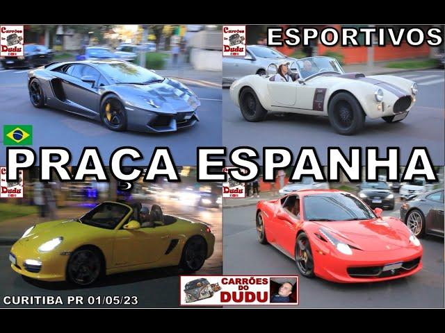 PRAÇA DA ESPANHA CARROS ESPORTIVOS 01/05/23 -  CARRÕES DO DUDU