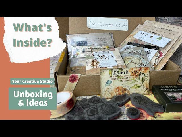 Your Creative Studio Unboxing & Ideas June 2022