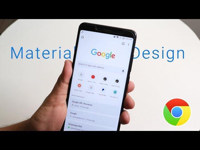 How To Get Google Chrome Material Design On Any Android Phone!