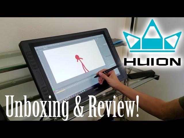 ALAN BECKER - Huion KAMVAS GT-221 Pro Unboxing & Review