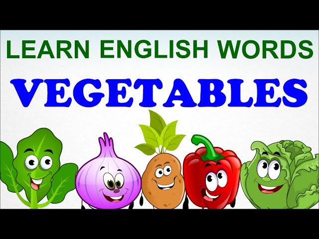 Vegetables Compilation | Pre School | Learn English Words (Spelling) Video For Kids and Toddlers