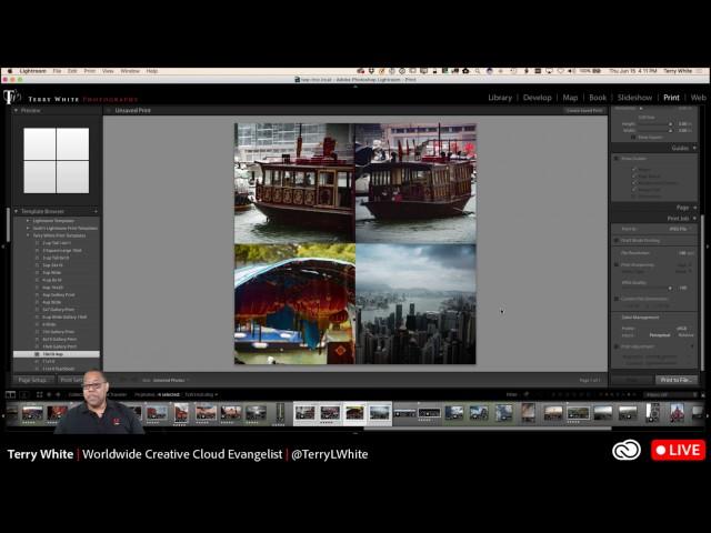 How To Create Custom Print and Social Media Templates in Lightroom CC