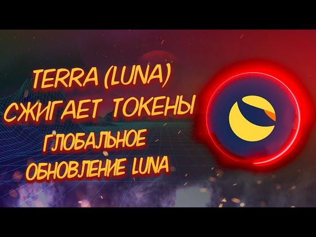 TERRA (LUNA) СЖИГАЕТ СВОИ ТОКЕНЫ/ КРУПНОЕ ОБНОВЛЕНИЕ КРИПТОВАЛЮТЫ LUNA!