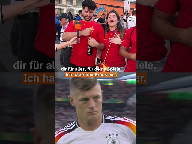 Was wollt ihr Toni Kroos noch mitgeben? | sportstudio | #shorts