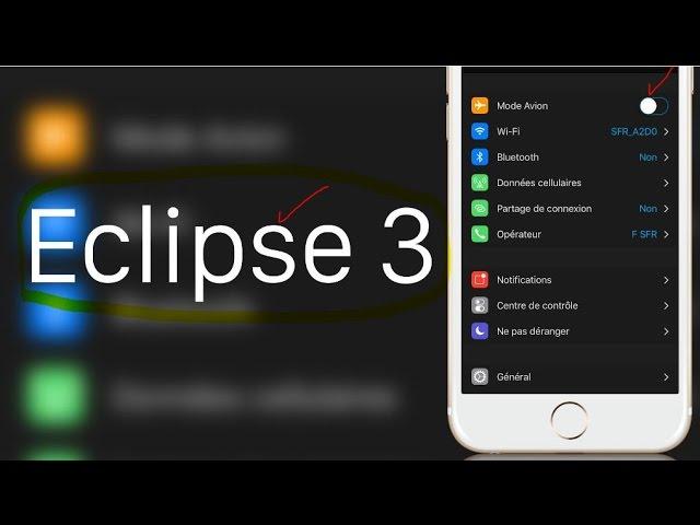 How to install Eclipse 3 - iOS 9.3.3-9.2 enable dark mode for iPhone, iPad, and iPod touch