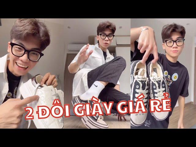 Parker Tiu Tìn Unbox Giày Giá Rẻ P1 l Xvessel và Dior