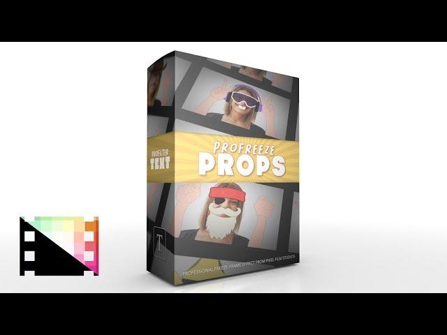 ProFreeze Props - Freeze Frame Effects for Final Cut Pro X - Pixel Film Studios