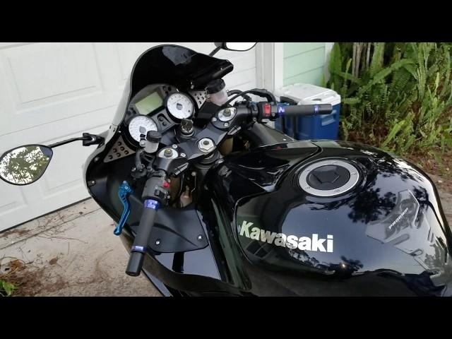 Baffles In Kawasaki ZX-14R Coffman Exhaust